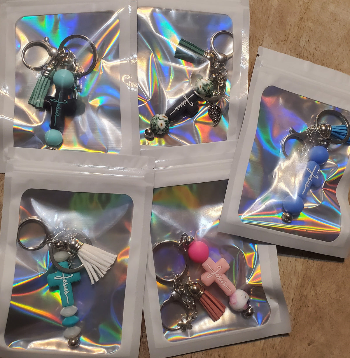 Beaded Keychains